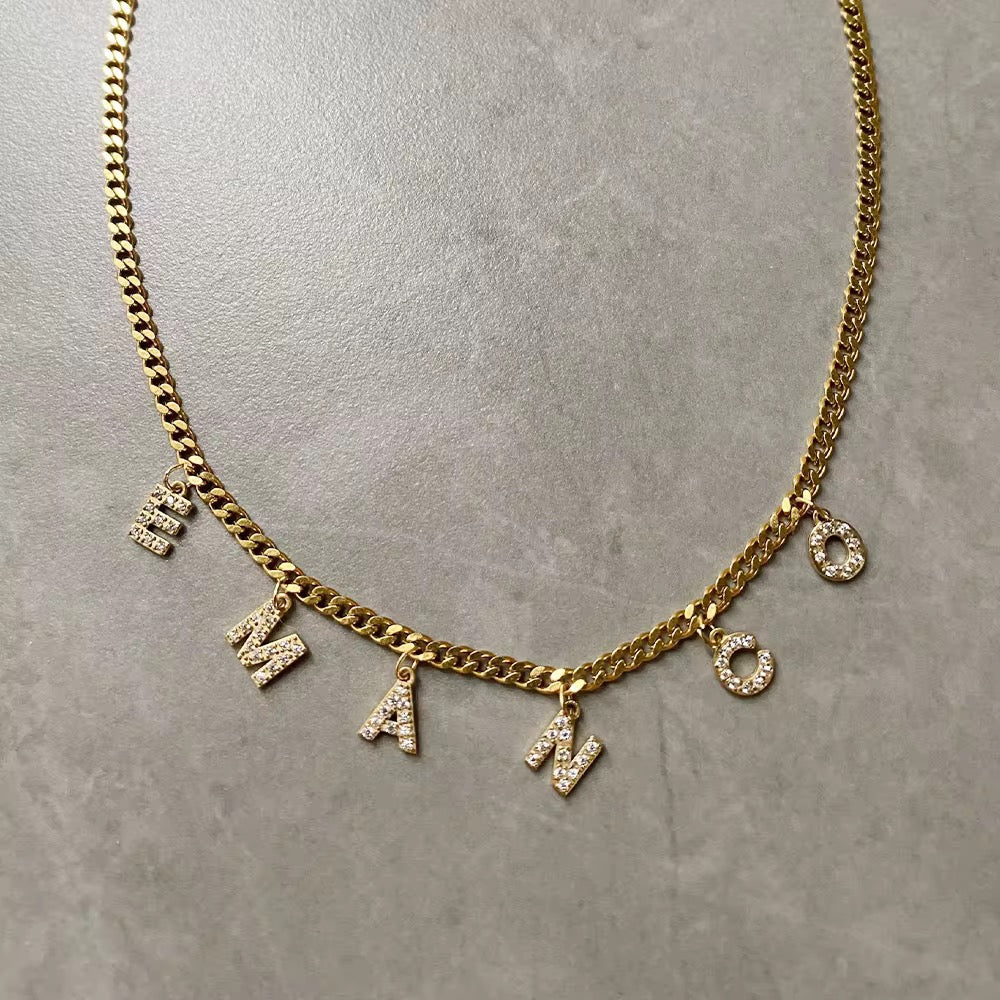 Personalised Name Necklace - Description