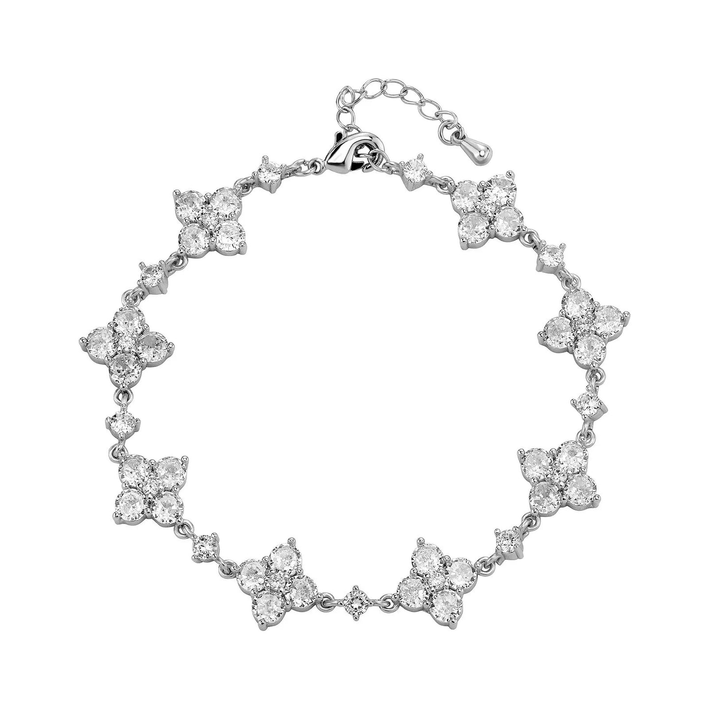 4 Leaf Flower Bracelet