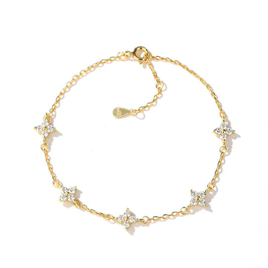 Nisha Bracelet S925 Gold Plated