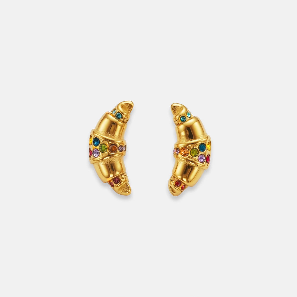 Croissant Style Earrings