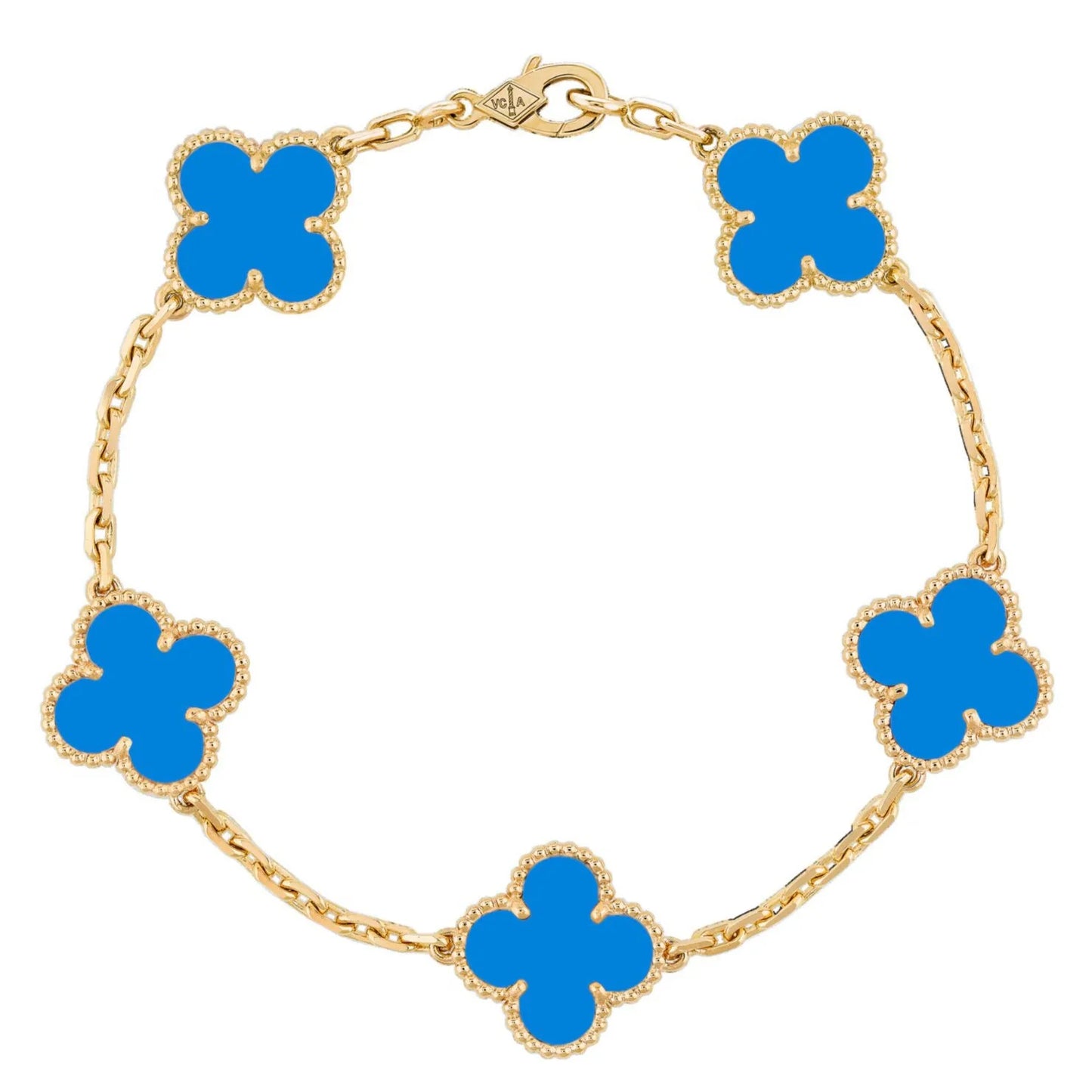 Clover Bracelet - Blue