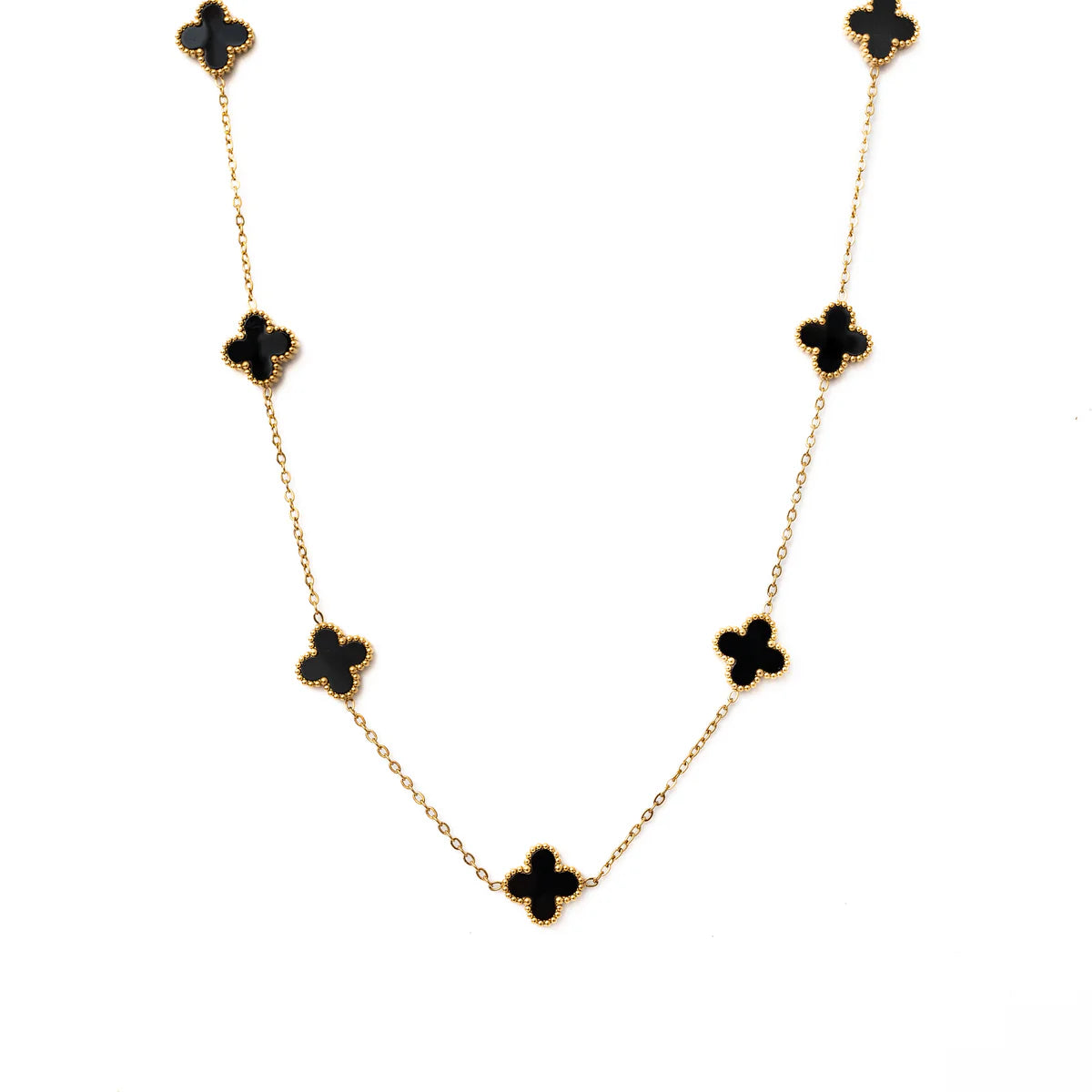 5 flower necklace